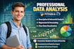 do data statistical analysis, reporting and visualization