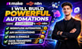 setup make com automation, make com scenario, integromat, fix, zapier automation