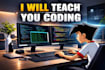 teach python and java for beginners