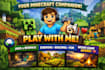 minecraft java and bedrock with you and keep you company