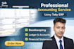 do accounting and bookkeeping in tally
