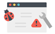 fixes react, node and next bugs