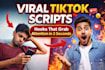 create engaging tiktok scripts and viral reels