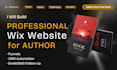 build professional author website for book marketing and sales