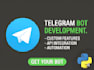 create a custom telegram bot for automation and business