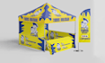 design table cover, canopy tent, flag, and table cloth