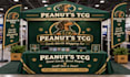 design canopy tent, table cover and flag for your exhibition