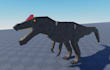 create roblox dinosaur model low poly allosaurus
