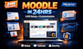 setup, customize moodle lms elearning lms development moodle google classroom