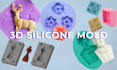 design 3d silicone mold plastic mold cad model stl file injection mold design