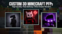 make a custom minecraft pfp with unique facial expressions