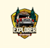 create high quality and beautiful jeep logo design