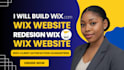 rebuild wix website design, redesign wix website, online store, wix developer