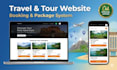 create a tour and travel website with booking system
