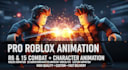 create full roblox game animation vfx scripting r6 r15 character animation