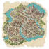 vector map illustration fantasy map design city map