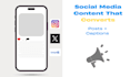 write high converting social media captions to boost sales