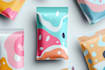 design 3d coffee packaging, coffee bag, label and 3d coffee