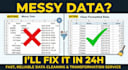 do data cleaning, deduplicate, formatting, accurate reliable and fast