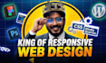 design a modern, responsive webpage that boosts engagement