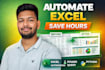 automate excel tasks, data cleaning, power query and python automation