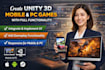 develop unity 3d mobile game for android