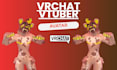 custom 3d furry vtuber model, nsfw vrchat avatar, unity 3d model, vr charcter