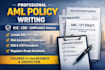 write aml policy, kyc cdd procedures, and compliance manuals