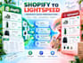 clean, map and prepare shopify product data for lightspeed import