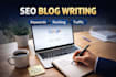 do research and 1000 words SEO article writing