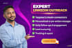 do linkedin outreach, connections, messaging, and lead nurturing