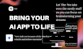 do ai app and website development