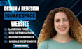 do squarespace website development, squarespace blog or business website