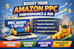 setup amazon ppc ads campaign advertising audit optimize and management seo