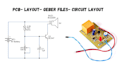 design circuit schematic layout schematic layout gerber files and bom