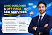 create link building off page seo