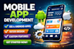 create android ios apps for booking ecommerce marketplace and services