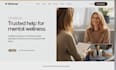 design squarespace psychotherapy website mental wellness counseling website
