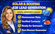 provide verified solar leads, roofing leads and homeowner leads
