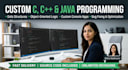 develop custom c programming projects and console applications