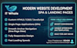 code a custom business website with HTML5 css3 js