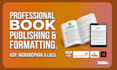 format book for amazon kdp, book publishing, amazon kdp book formatting