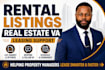 be your real estate VA for rental listings and leasing