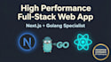 build a fullstack website for you