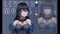 draw and rig 2d vtuber model live 2d vtuber model commission anime vtuber live2d