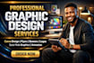 design canva banner flyer logo graphics design animation design