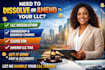 do llc dissolution, llc ownership and address change, close ein, amend llc tax