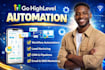 build high conversion, gohighlevel workflow and automation