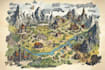 fantasy map illustration dnd map tolkien board game