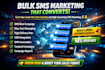 send bulk SMS marketing campaign and high converting sms blast